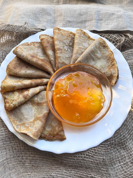 Блинчики с льняной мукой